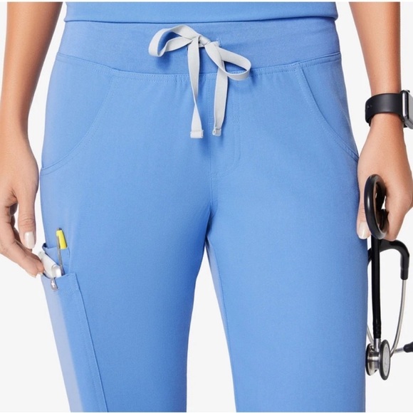 Figs Kade Cargo Scrub Pants Ceil Blue XL - Picture 9 of 9